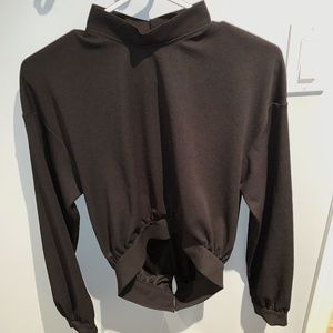 Zara long sleeve chic blouse, size small